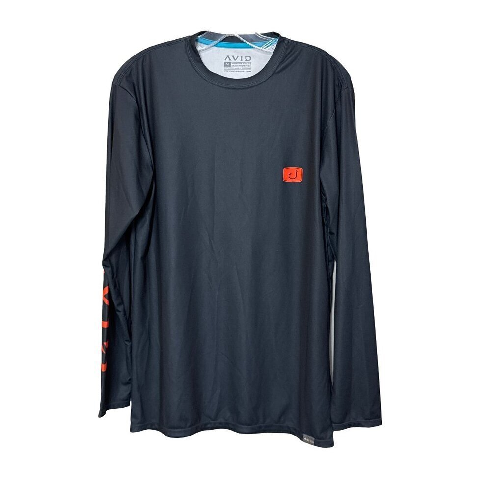 Men's Avid  Moisture Wicking UV Sun Protection Long Sleeve Shirt. Size M